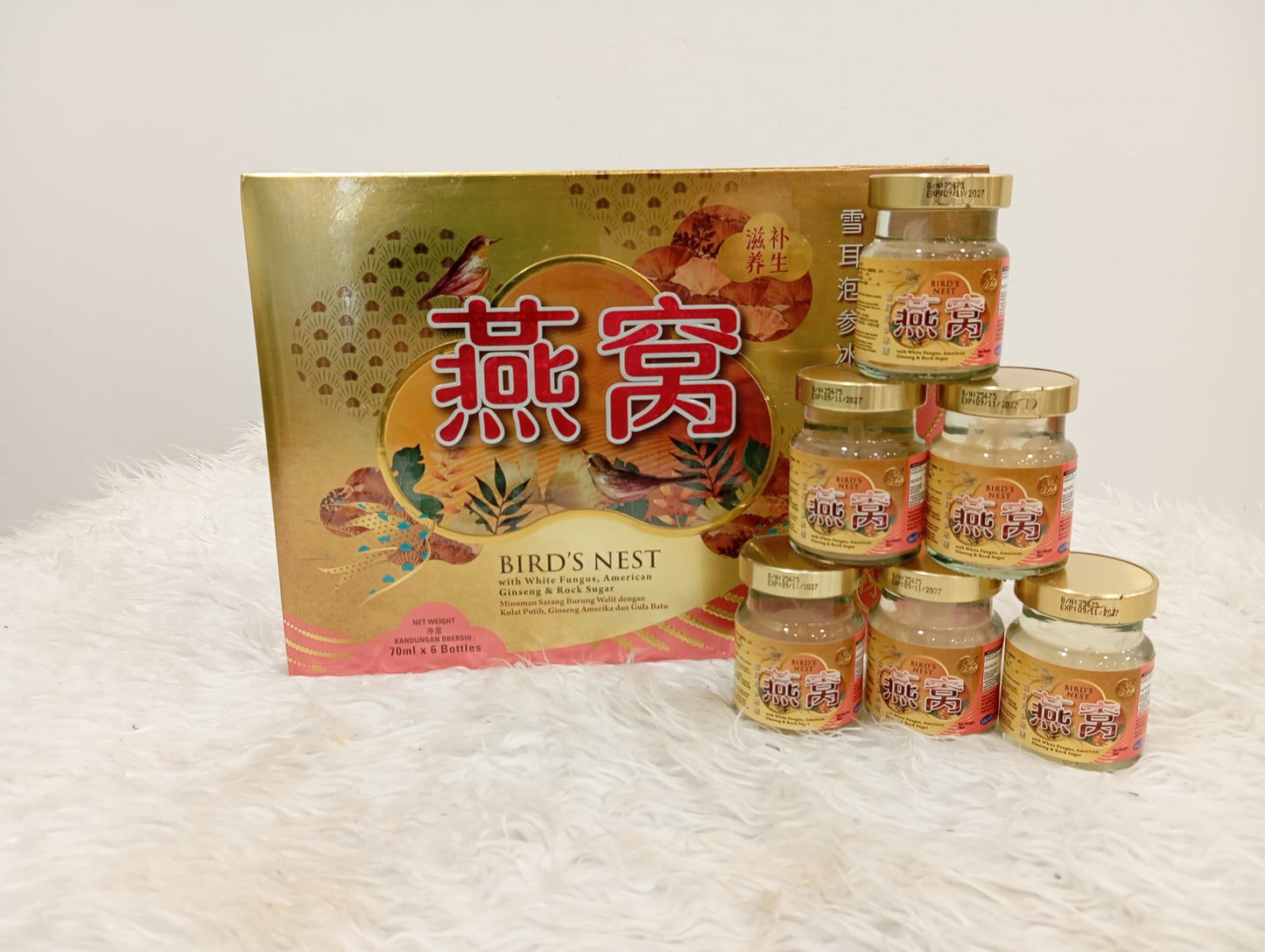 Add on gift - 03 Bird's Nest With White Fungus, American Ginseng & Rock Sugar